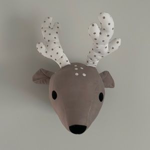 Animal Deer Head Nursery Decor